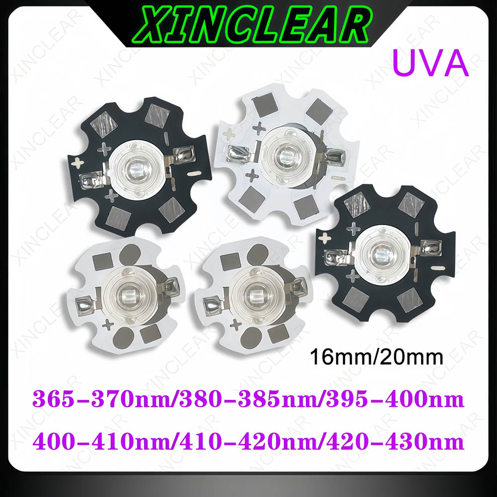 3W UVA LED Çipleri UVA 370nm 3 - Jewelry Making Board incelemesi ve fiyatı